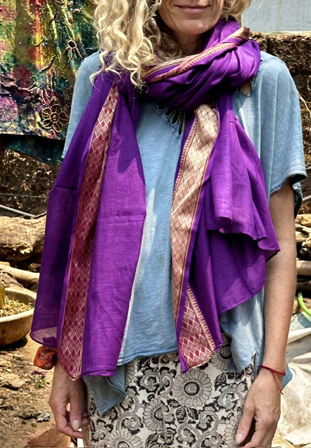Grand Foulard Indien – Image 4