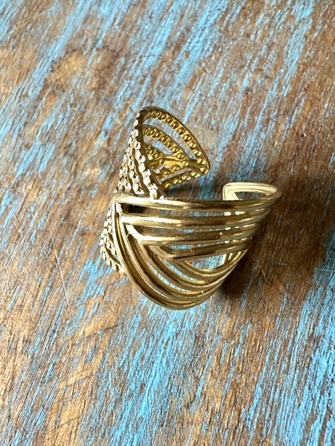 Bague Plume de Paon