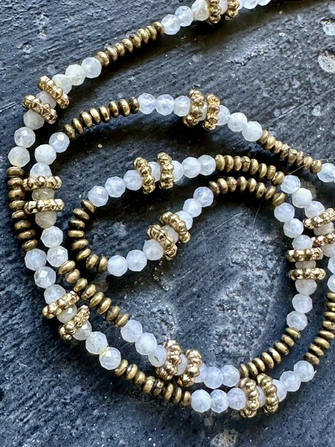 Collier Lune Blanche