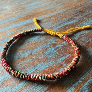 Bracelet Des Moines Tibétains Multicolores